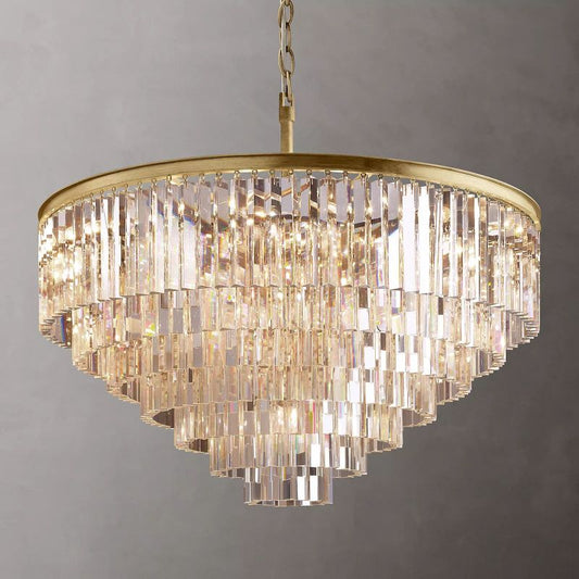 1920s Odem Round Chandelier 44"