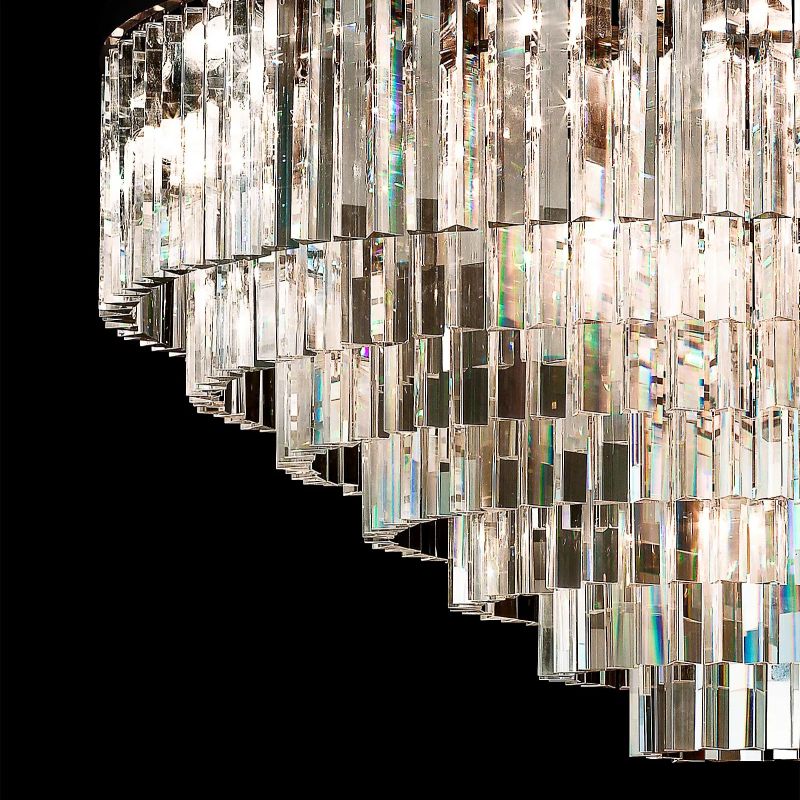 1920s Odem Round Chandelier 44"