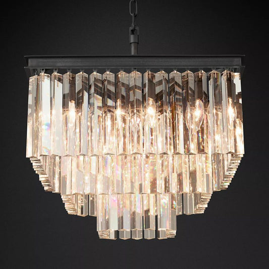 1920s Odem Square Chandelier 22"
