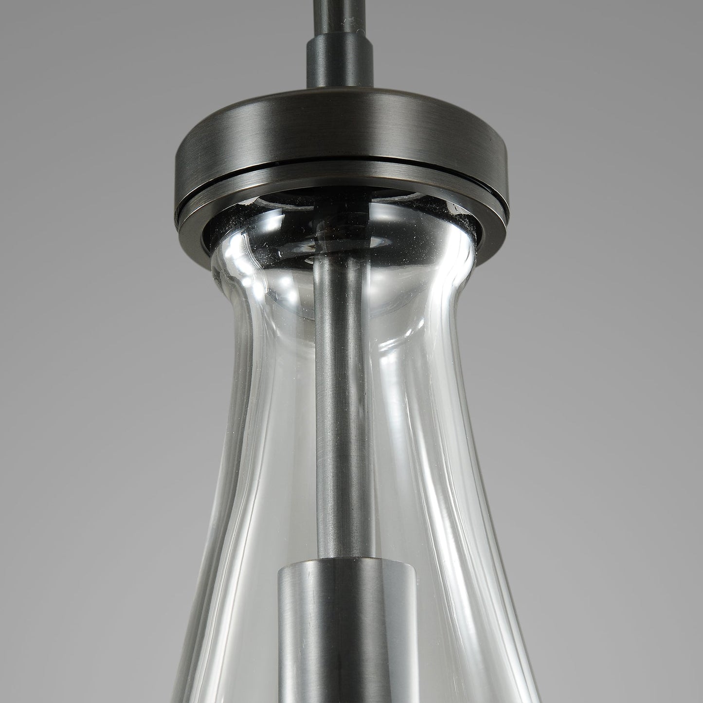 Raindrops Rectangular Chandelier 22" rod