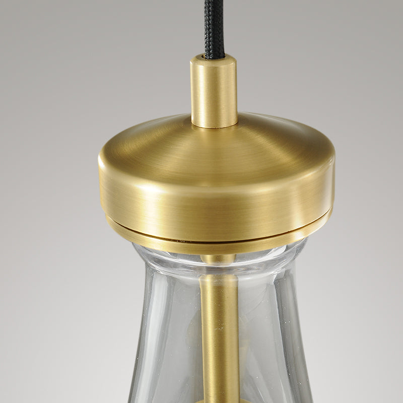 Raindrop round chandelier 5"(cord)