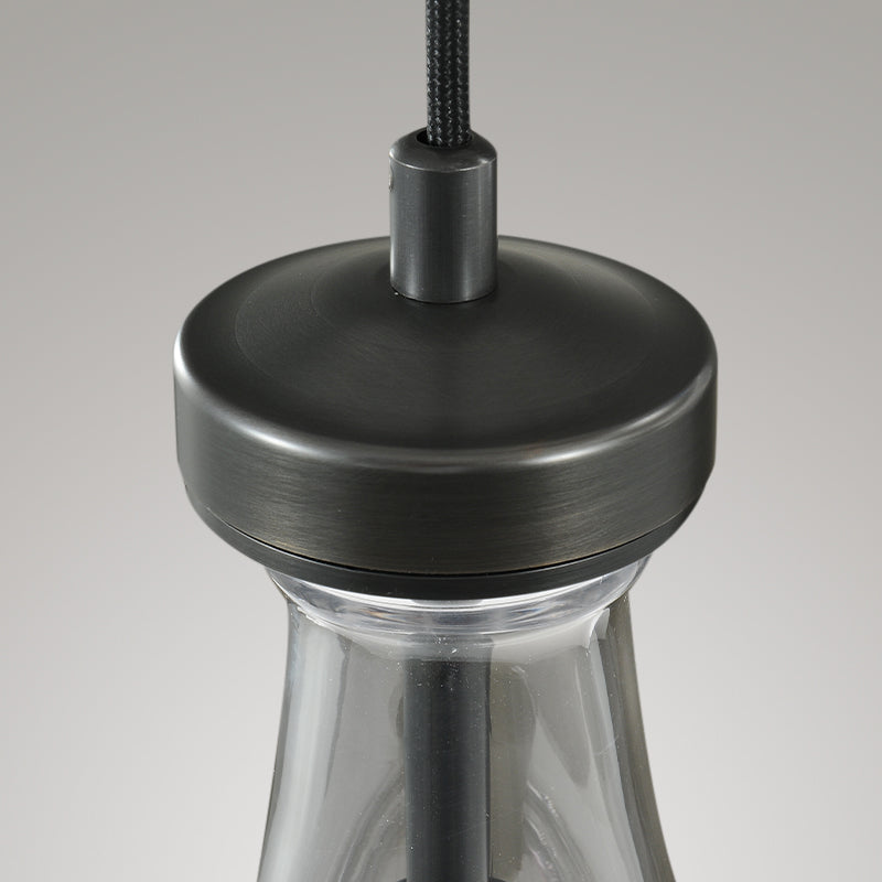 Raindrop round chandelier 5"(cord)