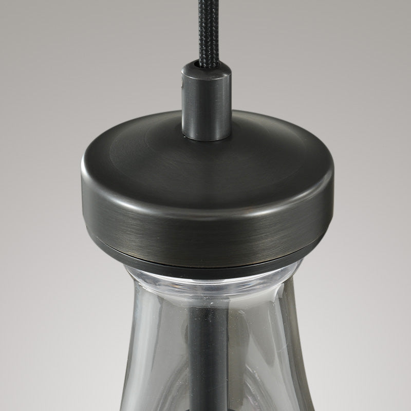 Raindrop round chandelier 8"(cord)