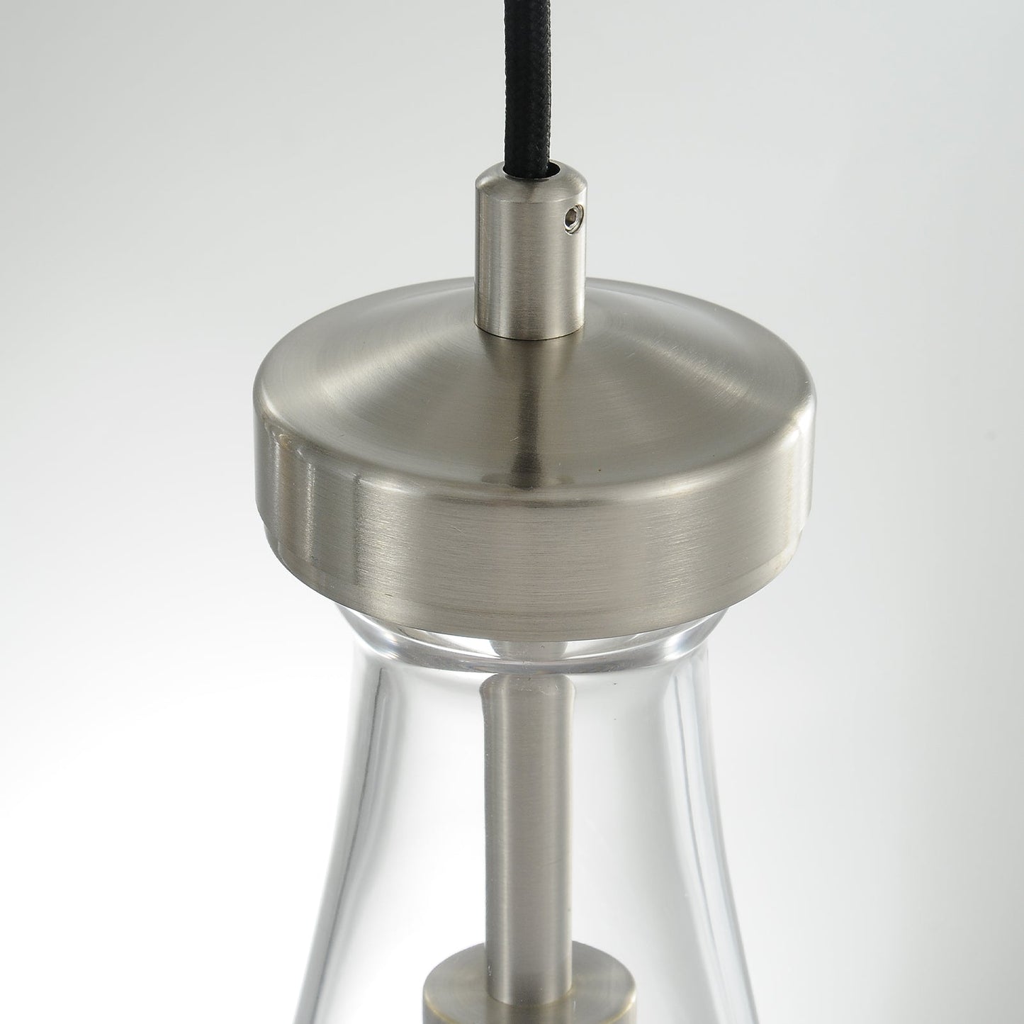 Raindrop round chandelier 14"(cord)