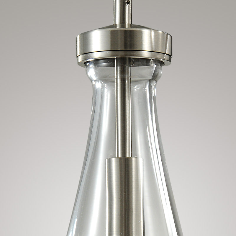 Raindrop round chandelier 5"(cord)