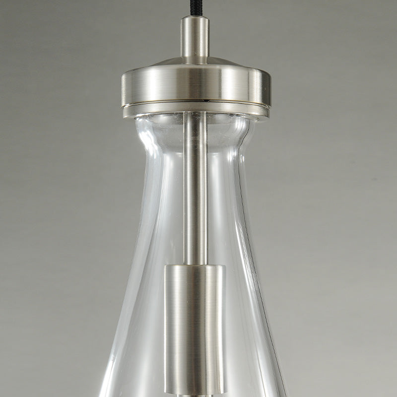 Raindrop round chandelier 8"(cord)