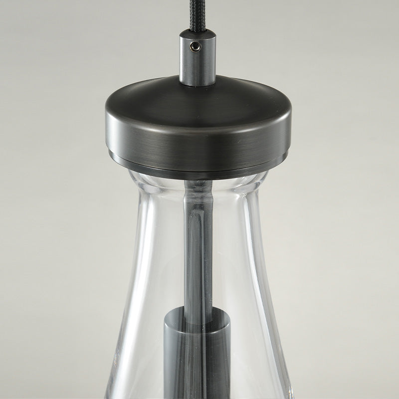 Raindrop round chandelier 8"(cord)