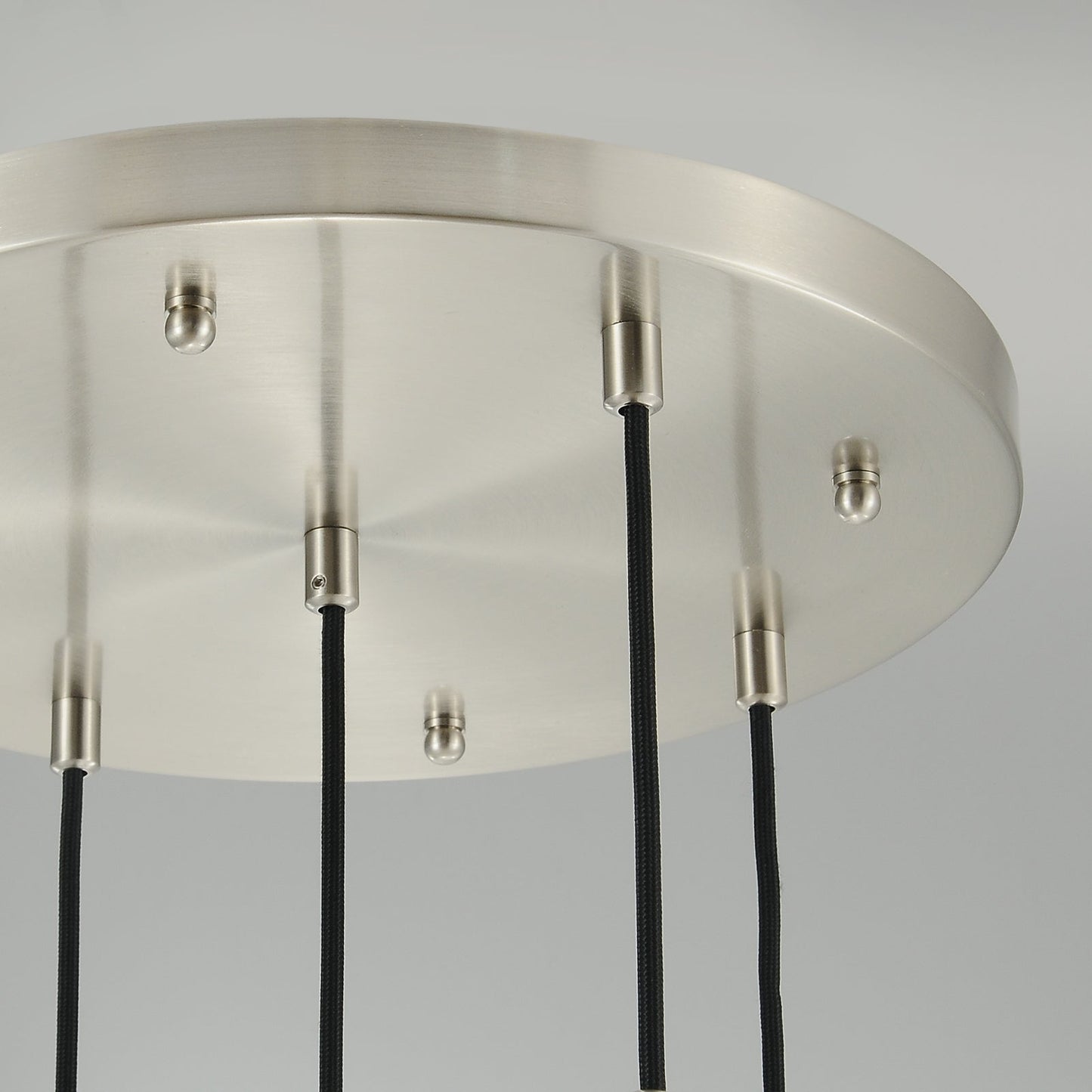 Raindrop round chandelier 14"(cord)