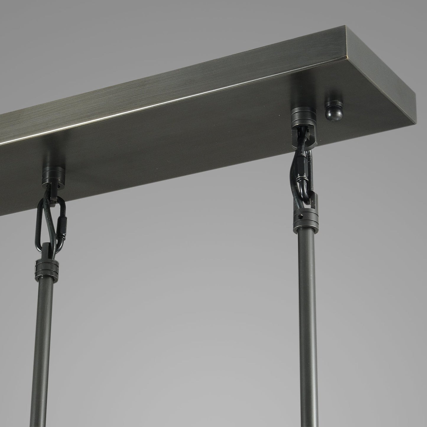 Raindrops Rectangular Chandelier 22" rod