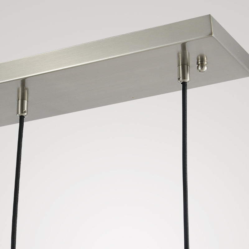 Raindrops Rectangular Chandelier 22" Cord