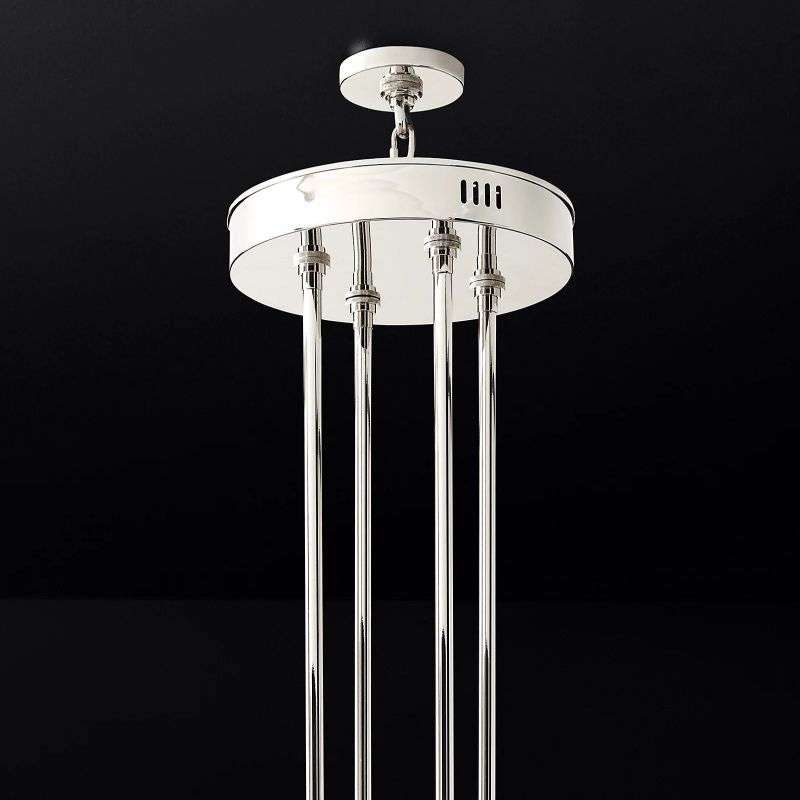 Aka Wine-glass Round Two-Tier Chandelier 60"