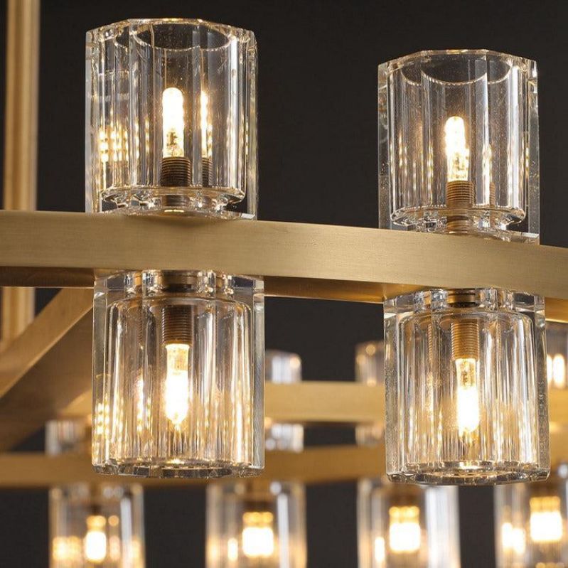 Aka Wine-glass Round Chandelier 36"