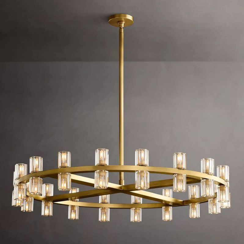 Aka Wine-glass Round Chandelier 36"