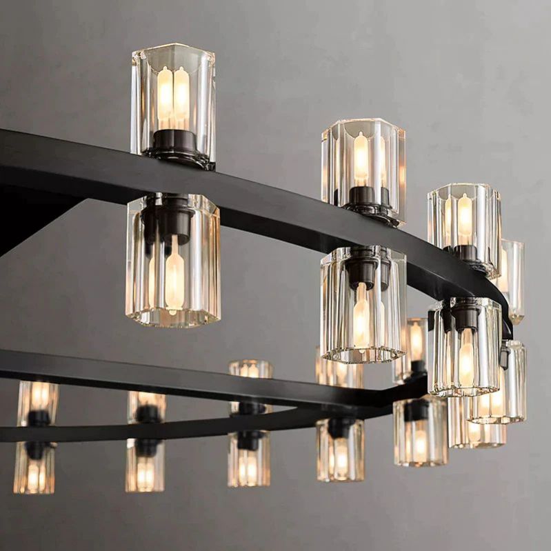 Aka Wine-glass Round Chandelier 48"