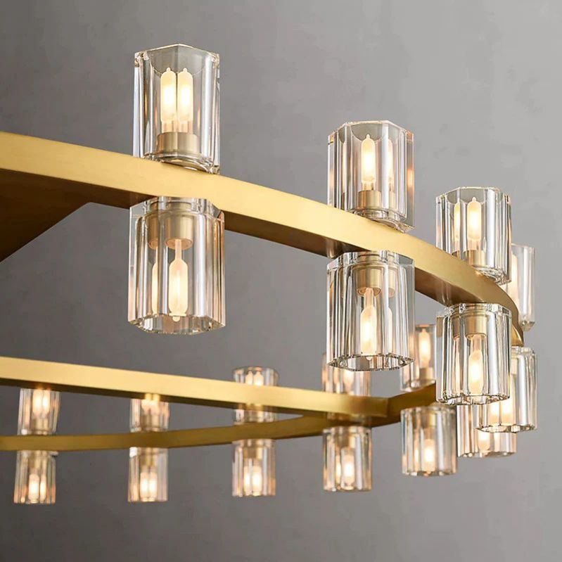Aka Wine-glass Round Chandelier 48"