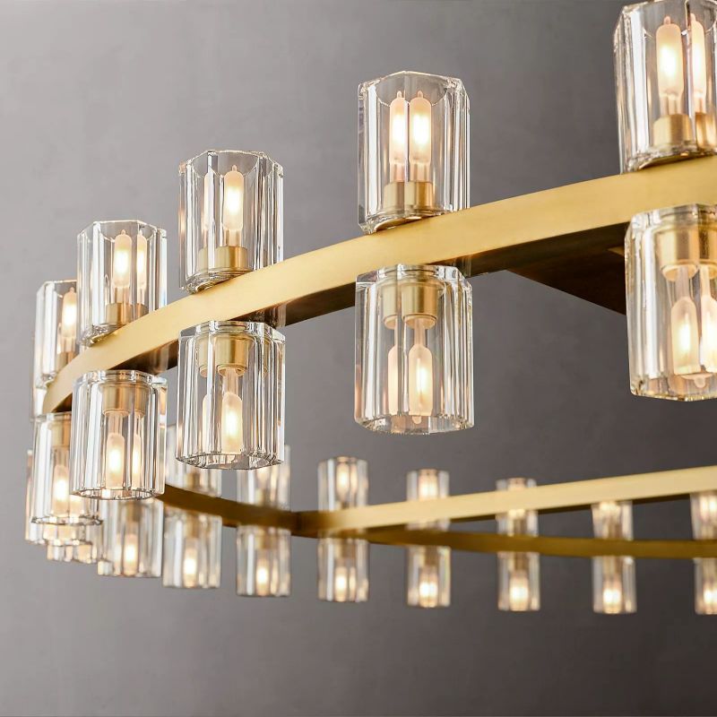 Aka Wine-glass Round Chandelier 60"