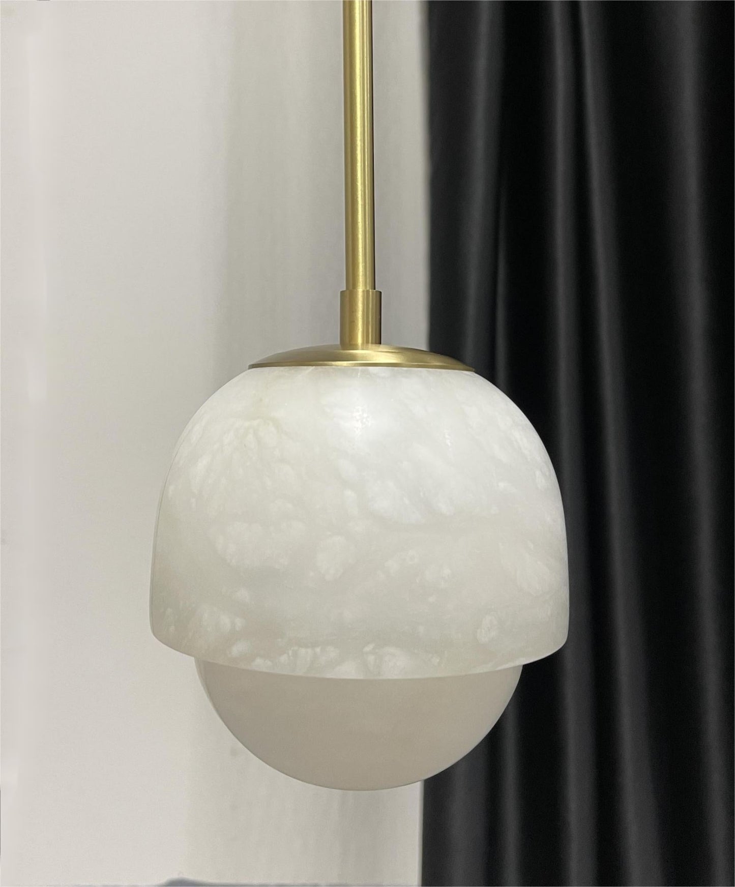 Alabaster Yoko Pendant