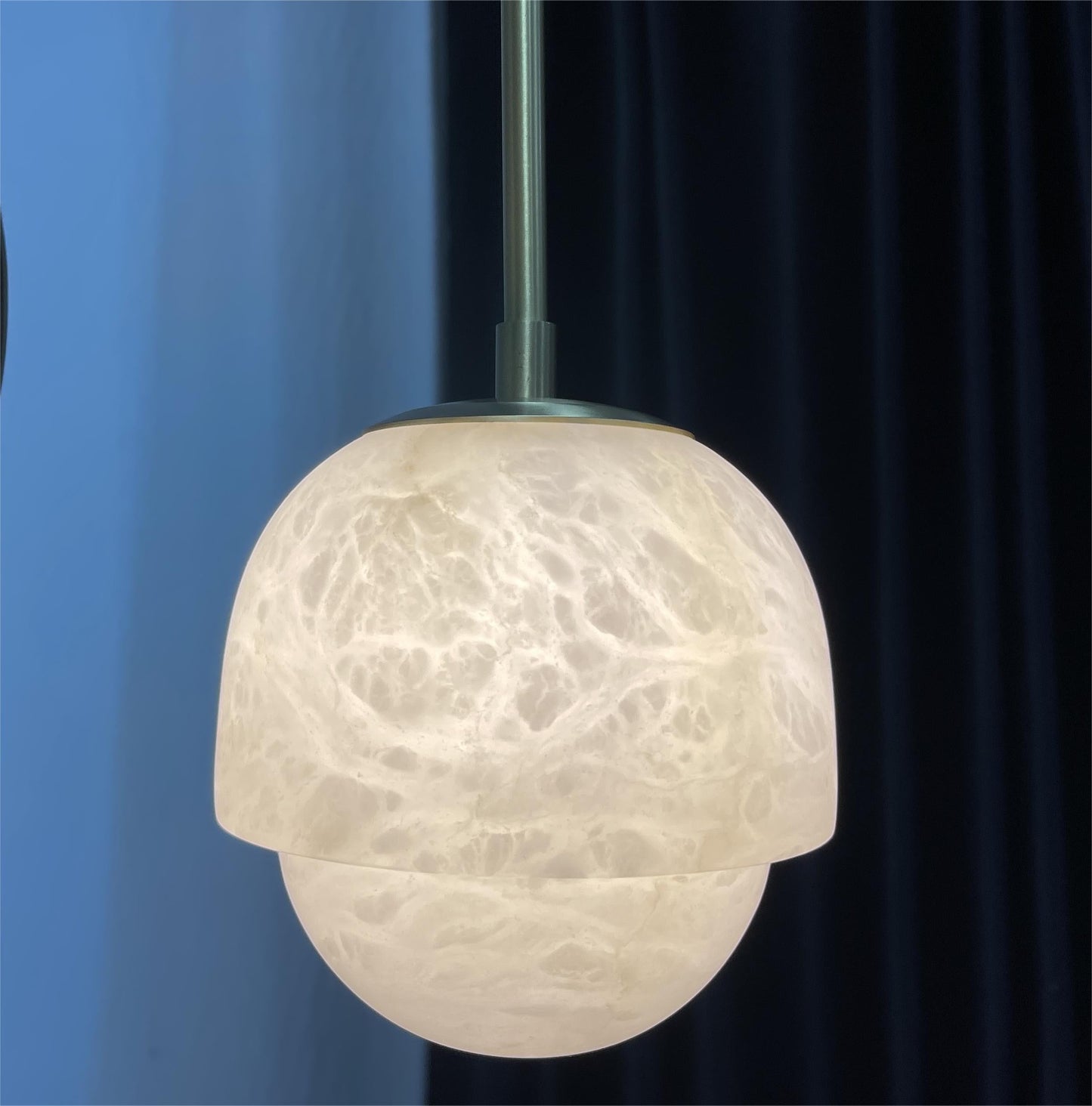 Alabaster Yoko Pendant
