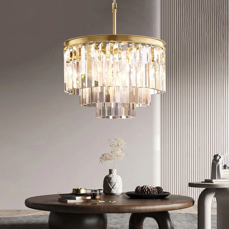 1920s Odem Round Chandelier 20"