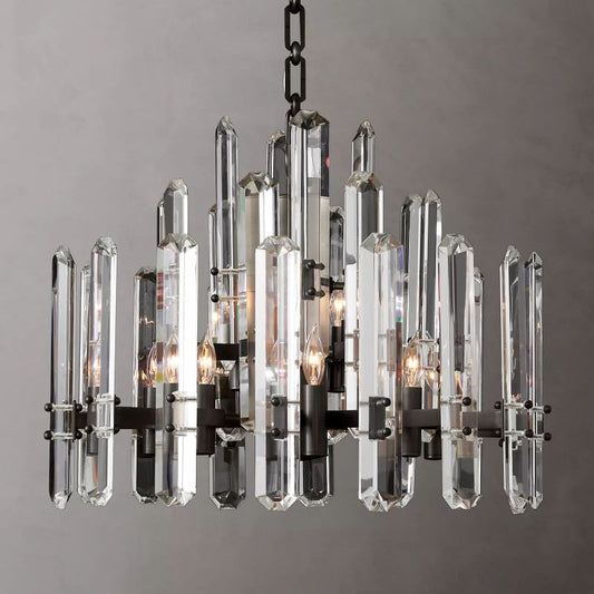 Browning Prism Round Chandelier 24"