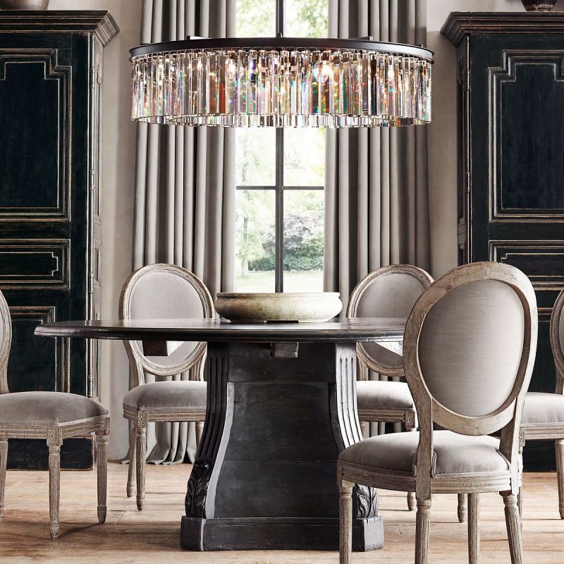 Rhy Round Chandelier 32"D/43"D