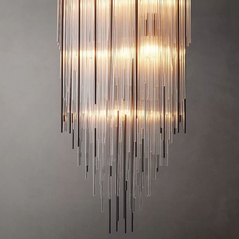 Cascada Square Chandelier 21"