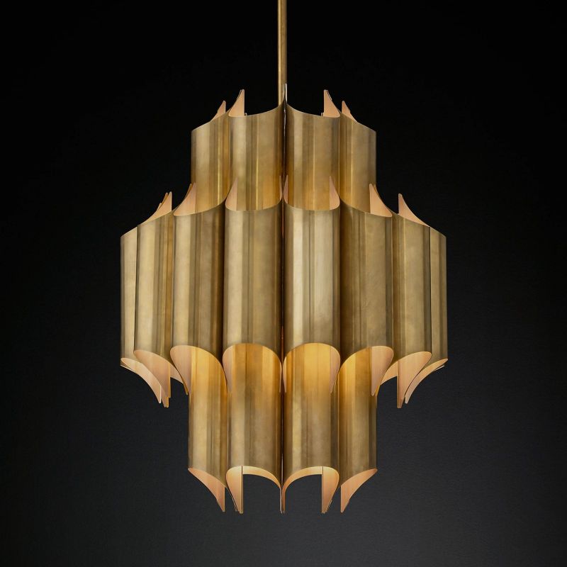 Cathedr Sculptural Chandelier 24"