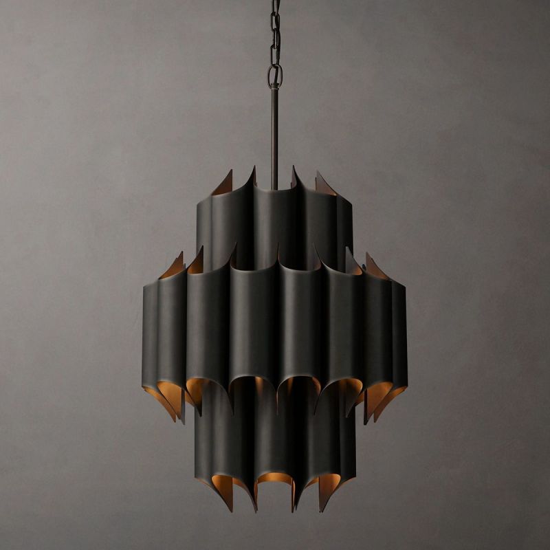 Cathedr Sculptural Chandelier 24"