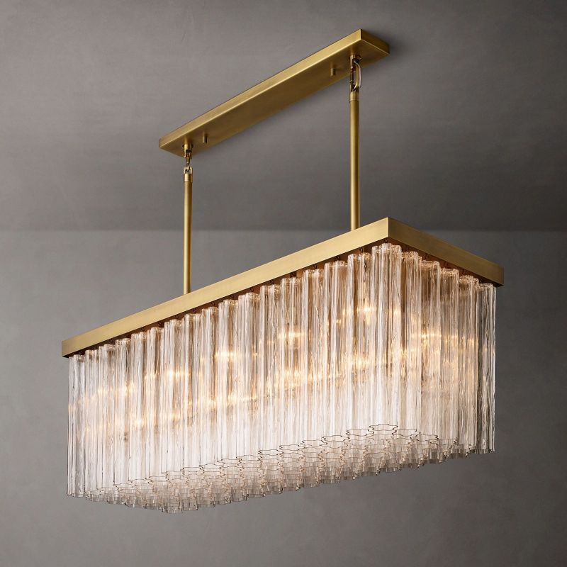 Cielle Rectangular Chandelier 54”