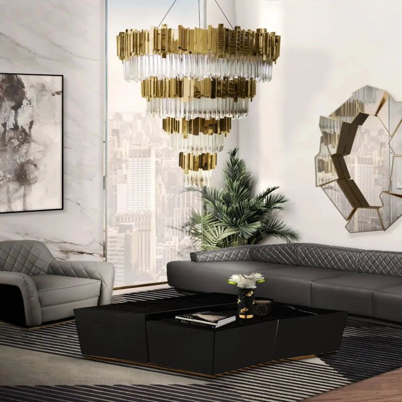 Empire Decorative 4-tier Round Chandelier
