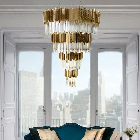 Empire Decorative 4-tier Round Chandelier
