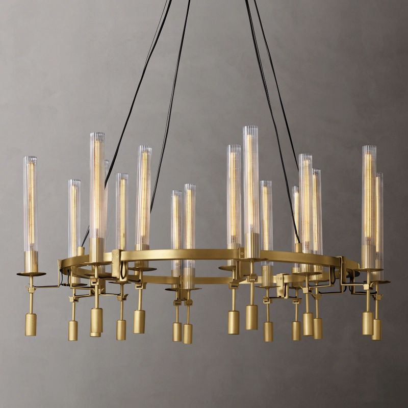 Fontanel Round Chandelier 46"