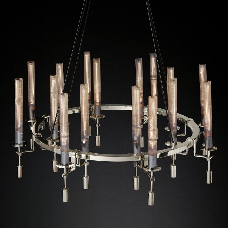 Fontanel Round Chandelier 46"