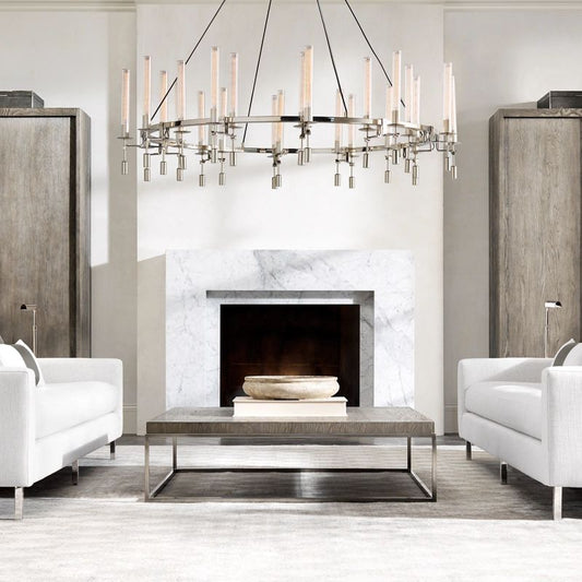 Fontanel Round Chandelier 46"