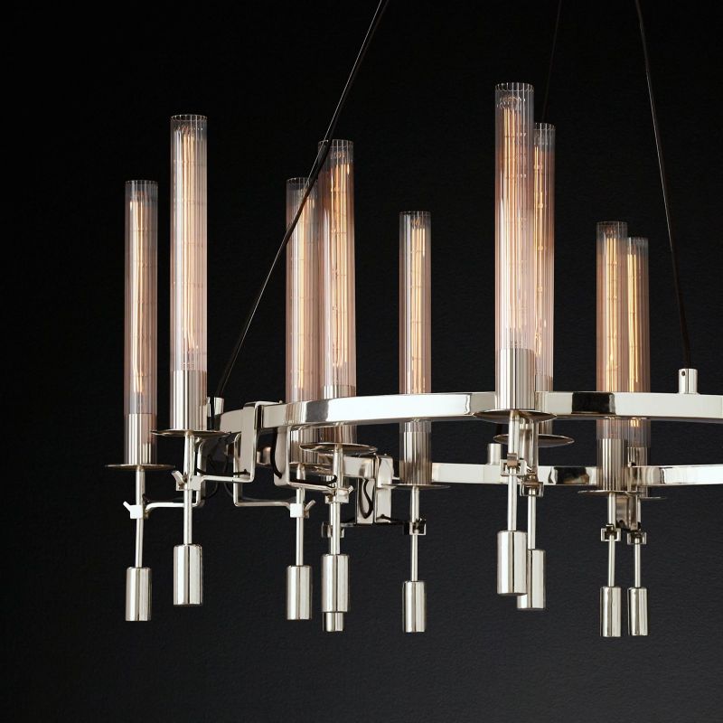Fontanel Round Chandelier 46"