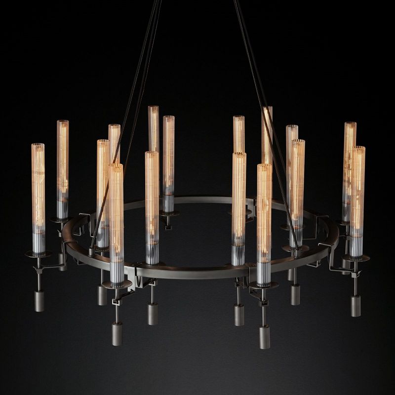 Fontanel Round Chandelier 46"