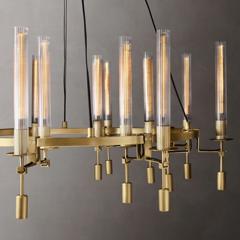 Fontanel Round Chandelier 46"