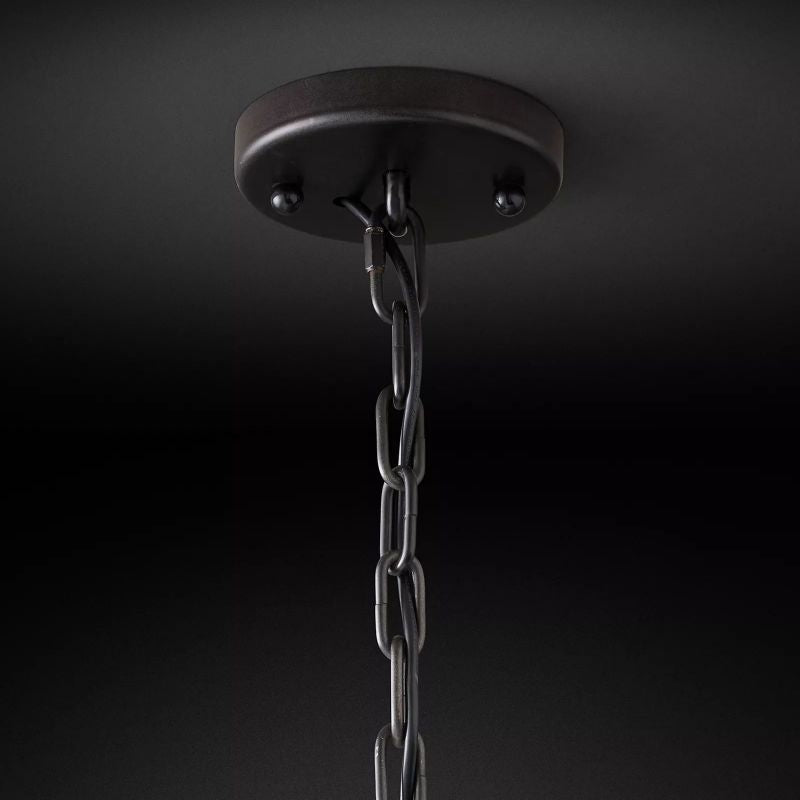 Harson Crystal Round Chandelier 19"