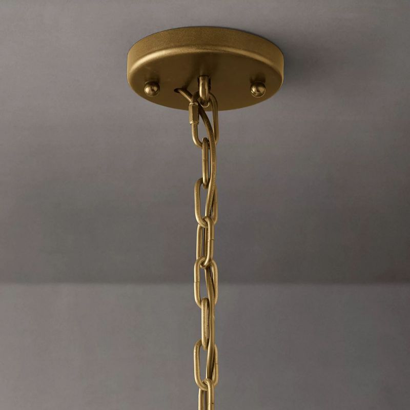 Harson Crystal Round Chandelier 19"