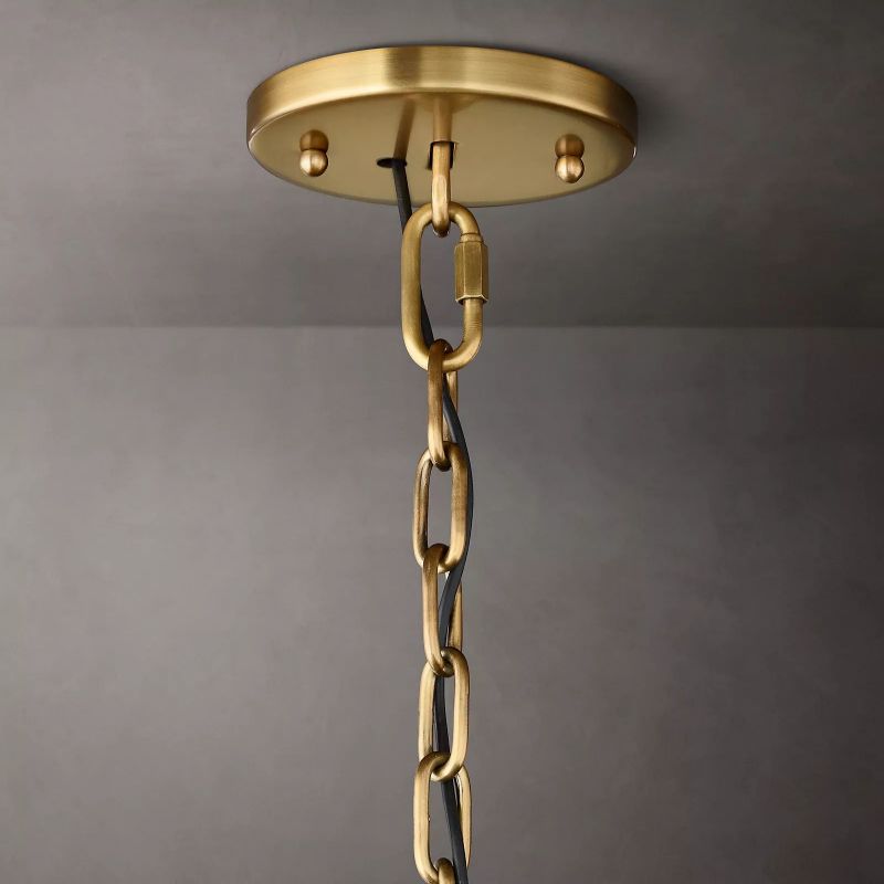 Harson Crystal Round Chandelier 60"