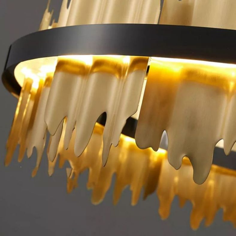 Hill 2-Tier Modern Round Chandelier