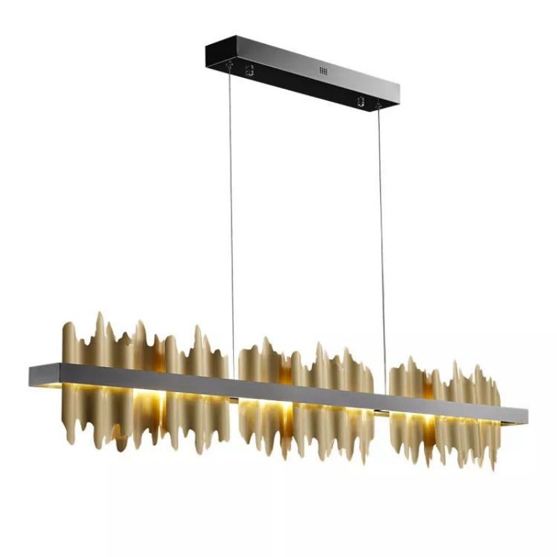 Hill Modern Sculpture Linear Chandelier