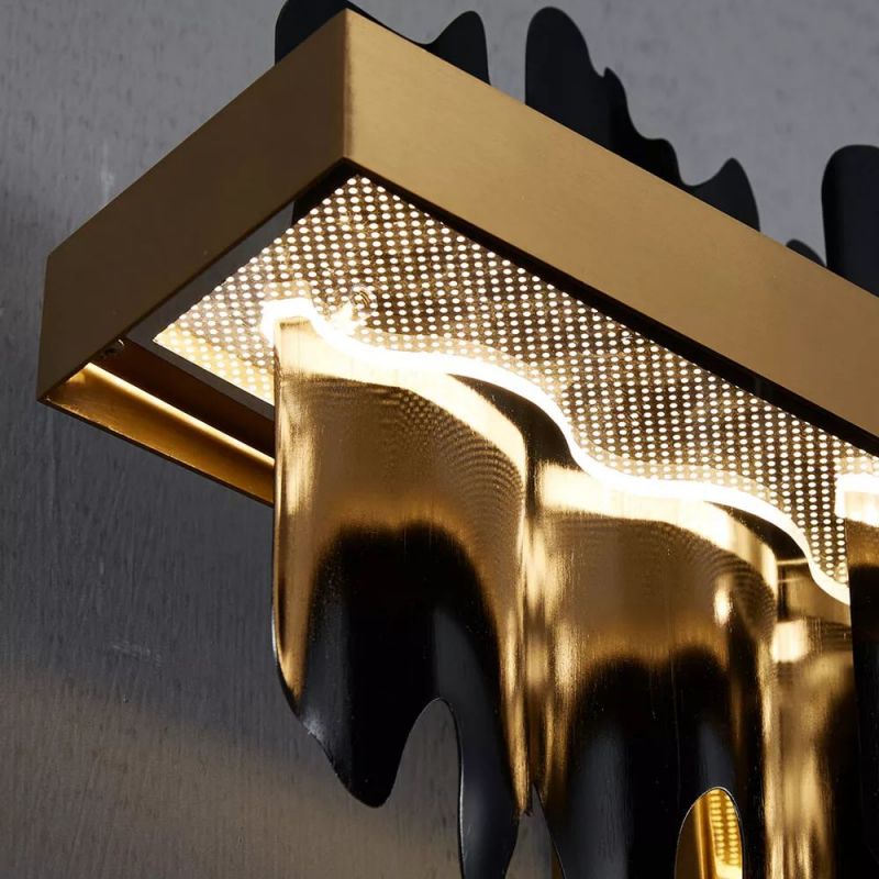 Hill Modern Sculpture Linear Chandelier