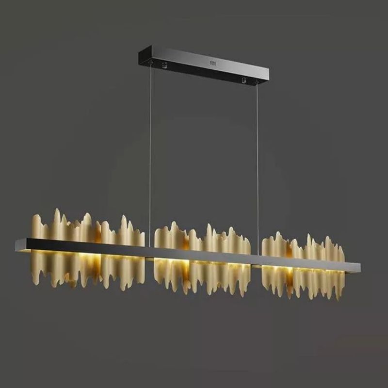 Hill Modern Sculpture Linear Chandelier