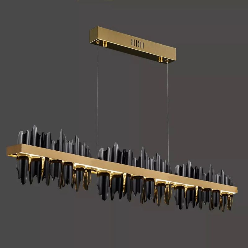 Hill Modern Sculpture Linear Chandelier