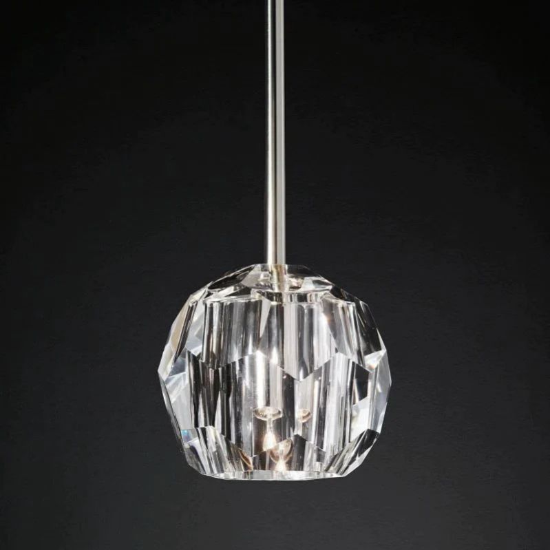 Kristal Glass Rod Pendant