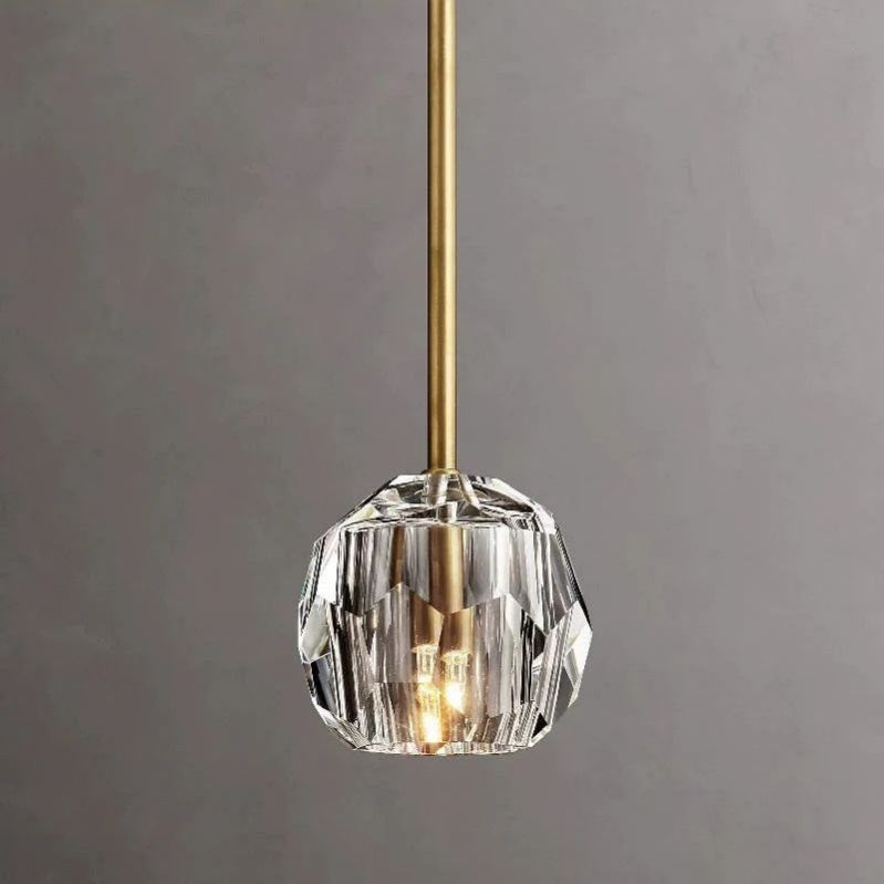 Kristal Glass Rod Pendant