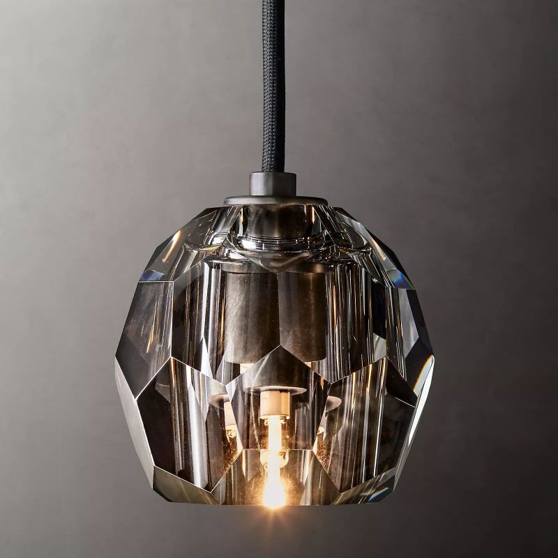 Kristal Glass Cord Pendant