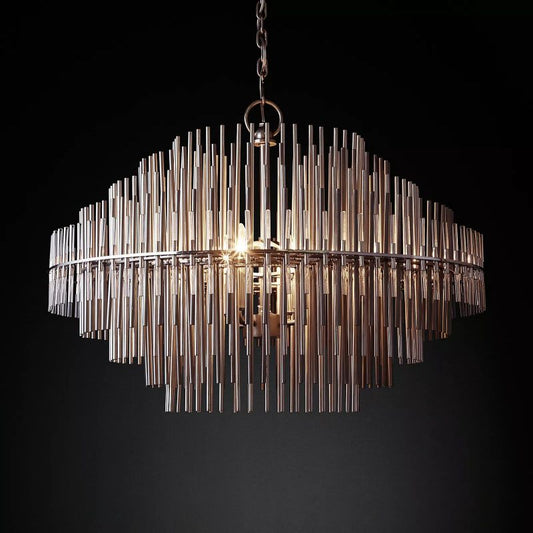 Liliam Sculpture Round Chandelier 42"