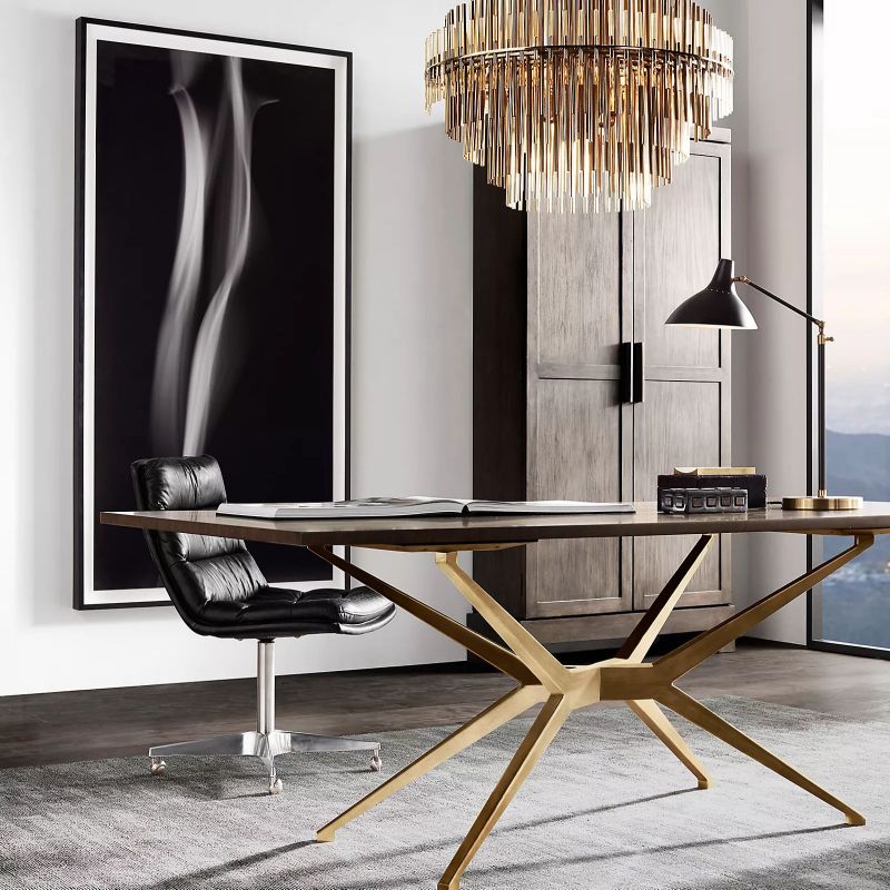 Liliam Sculpture Round Chandelier 32"